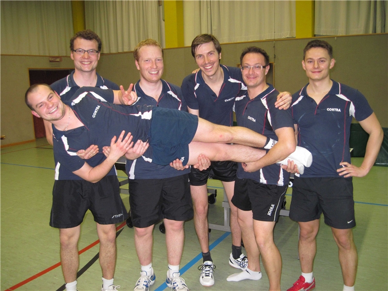 Meistermannschaft des TTV der Bezirksklasse 2012